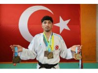 Adanalı milli karateci gözünü olimpiyatlara dikti