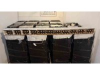 Otele ait depoda 13 bin litre kaçak ve sahte şampanya ele geçirildi