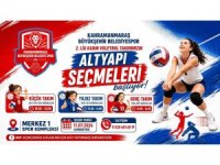 Kahramanmaraş Büyükşehir Belediyespor Kadın Voleybol Takımı altyapı seçmeleri başlıyor