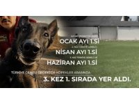 Narkotik köpeği ‘Jardi’ üçüncü kez zirvede