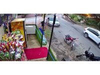Çocuğun 3 metrelik kuyuya düştüğü korku dolu anlar kamerada