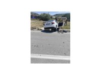 Isparta’da trafik kazası ucuz atlatıldı
