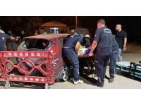 Gazipaşa’da otomobil takla attı: 4 yaralı