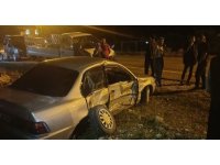 Otomobil ile kamyonet çarpıştı: 2 yaralı