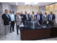 KKTC heyeti AOSB’nin dijital altyapısını yerinde inceledi