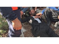 Kayıp şahıs ormanda bitkin halde bulundu