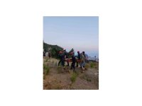 Alanya’da uçuruma yuvarlanan ATV sürücüsünü itfaiye ekipleri kurtardı
