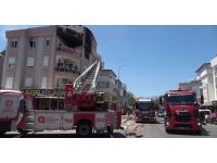 Antalya’da dairede çıkan yangında 1’i bebek 5 kişi dumandan etkilendi