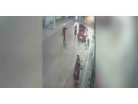 Kasklı saldırgan iş yerini kurşunladı: 1 yaralı