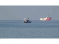Oruç Reis Sismik Araştırma Gemisi Mersin Taşucu açıklarına demirledi