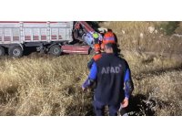 Kahramanmaraş’ta kamyon tıra arkadan çarptı: 1 yaralı
