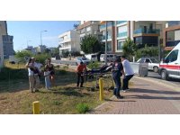 Manavgat’ta ticari taksi ile otomobil çarpıştı: 4 yaralı