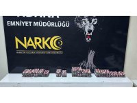 Adana’da narkotik operasyonu: Esrar, sentetik hap ve silah ele geçirildi
