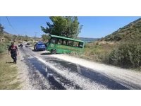 Manavgat’ta safari aracı kaza yaptı: 2 yaralı