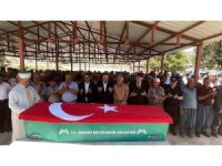 Kore Gazisi askeri törenle son yolculuğuna uğurlandı