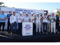 Erdemli Okuma ve Ders Çalışma Merkezi’nin temeli atıldı