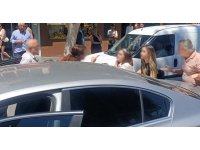 Yaya geçidinde çarpışma sonrası tansiyon yükseldi: "Yayaları ezip geçelim mi?"