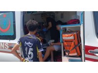 Küçük çocukların motosiklet gezintisi hastanede son buldu