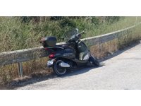 Hafif ticari araç ile motosikletin çarpıştığı kazada 1 kişi yaralandı