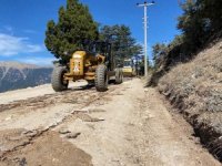 Kumluca Kuzca yolu asfalta hazırlanıyor