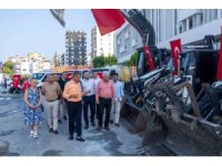 Mezitli Belediyesi araç filosunu güçlendirdi