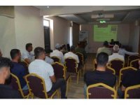 Hatay’da hayvan sağlığı için aşılama ve üretici eğitimleri sürüyor