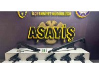 Ev ve araç kurşunlayan şahısların evlerinde yatakların arasından silah çıktı