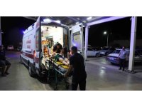Kozan’da zincirleme trafik kazası: 2 yaralı