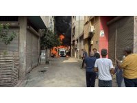 Çay içmeye giden ASKİ ekiplerinin vidanjörü yandı, mahalleli canını zor kurtardı