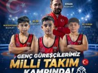Kozan Belediyespor’un 3 güreşçisi U11 Serbest Güreş Milli Takım kampına davet edildi