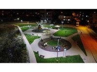 Kepez’de 100’ün üzerinde park aydınlatıldı