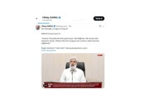 Cumhurbaşkanı Başdanışmanı Saral’dan Kuytul’a tepki: "Senin de suyun yeterince ısındı Kuytul"