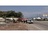 Osmaniye’de hafif ticari araç ile otomobil çarpıştı: 2 yaralı