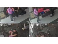 Spor salonunda kadın işletmeciye saldırı: Olay anı kameraya yansıdı