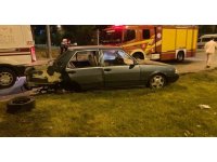Otomobil ile minibüs çarpıştı: 4 yaralı