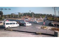 Manavgat’ta feci kaza kamerada: 1 yaralı