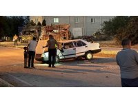 Isparta’da otomobiller çarpıştı: 4 yaralı