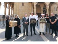 Kabe örtüleri ve mukaddes emanetler Kahramanmaraş’ta