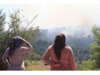 Antalya’da yangının 21. saatinde vatandaşın tedirgin bekleyişi sürüyor