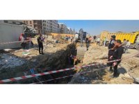 Altyapı çalışmaları esnasında göçük altında kalan 2 işçi yaralandı