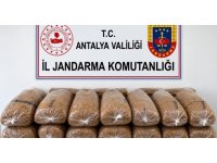 Alanya’da 144 kilo kaçak tütün ele geçirildi
