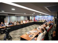 "Antalya suyunu koruyacak dünyaya örnek olacak"