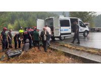 Hastaneden taburcu oldu, dönüş yolunda kazada öldü