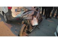 Trafik kazasında sürücü yaralandı