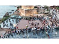 2 bin yıllık atmosferde sanat ve manzara buluştu