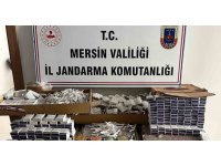 Mersin’de sigara kaçakçılığı operasyonu: 32 bin 120 makaron ele geçirildi