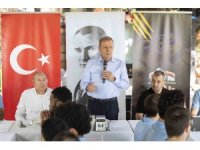 Başkan Seçer, MSK Erkek Basketbol Takımı ile buluştu