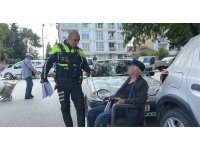 Burdur trafiğinde kızının ihbar ettiği 85’lik dede alarmı