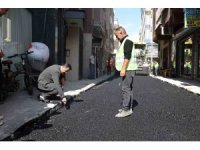 Akdeniz’de yol çalışmaları hız kesmeden sürüyor