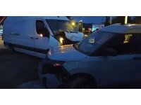 Isparta’da iki araç çarpıştı: 1 yaralı